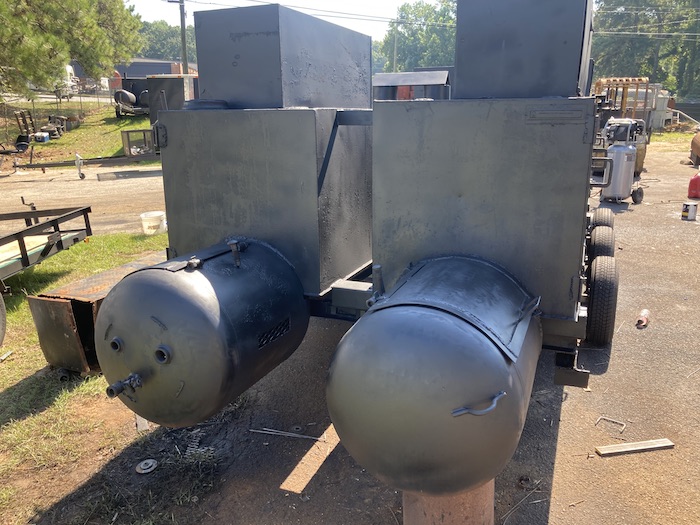 Double Barrel Smoker